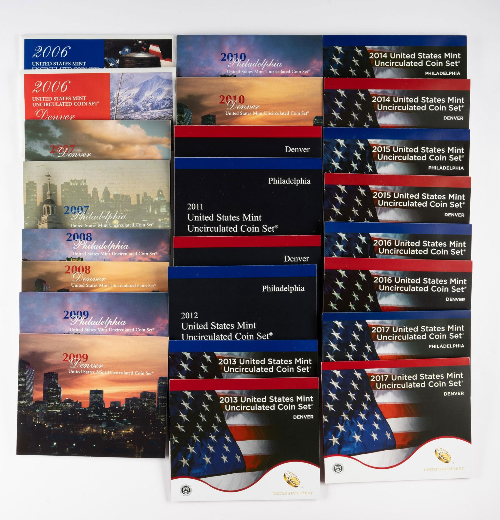 24 Mint Sets Various Years (1 of 1)