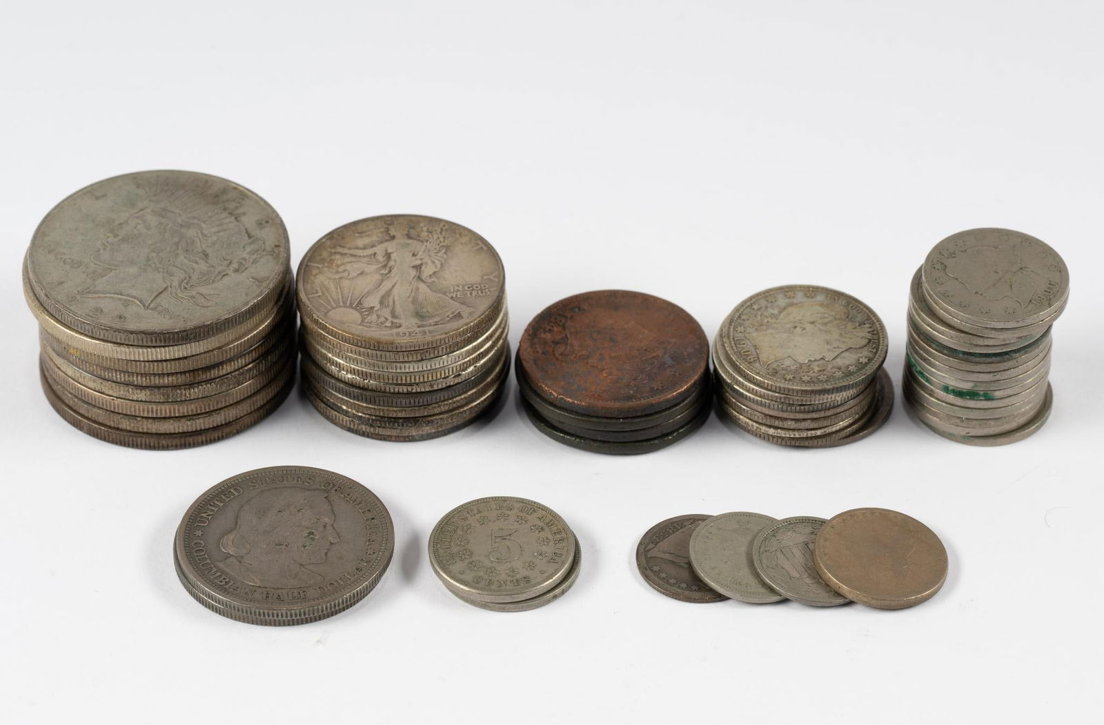 Miscellaneous Silver Coins with Many Better Coins (1 of 9)