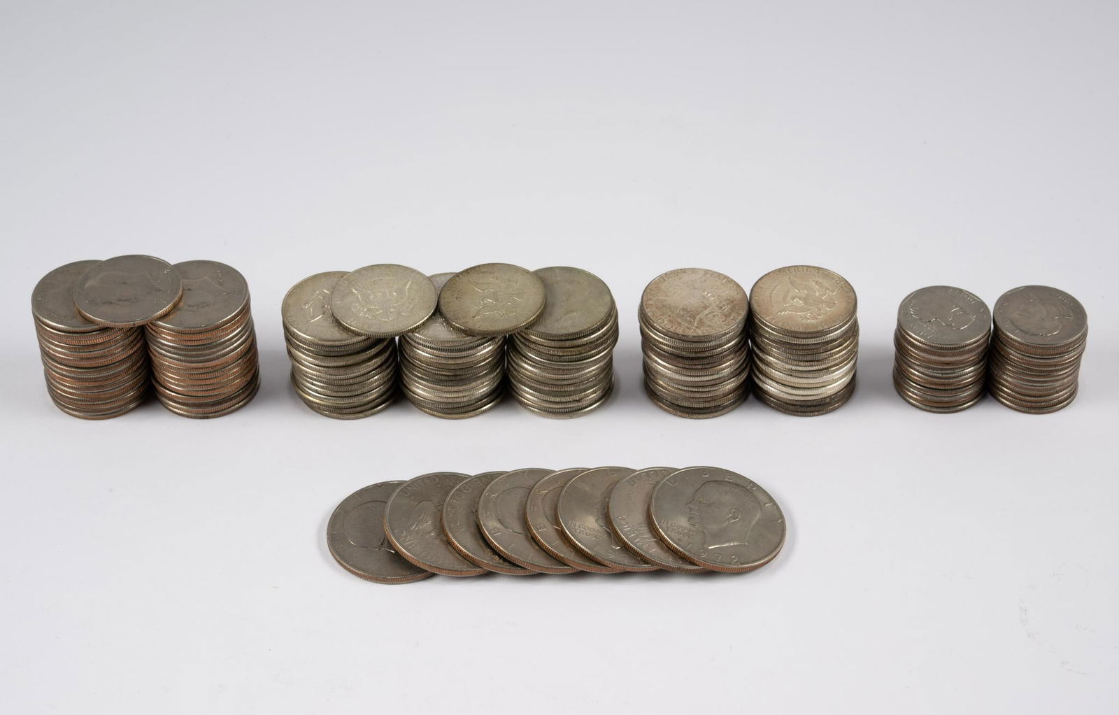 Silver and Non-Silver Kennedy Half Dollars (1 of 6)