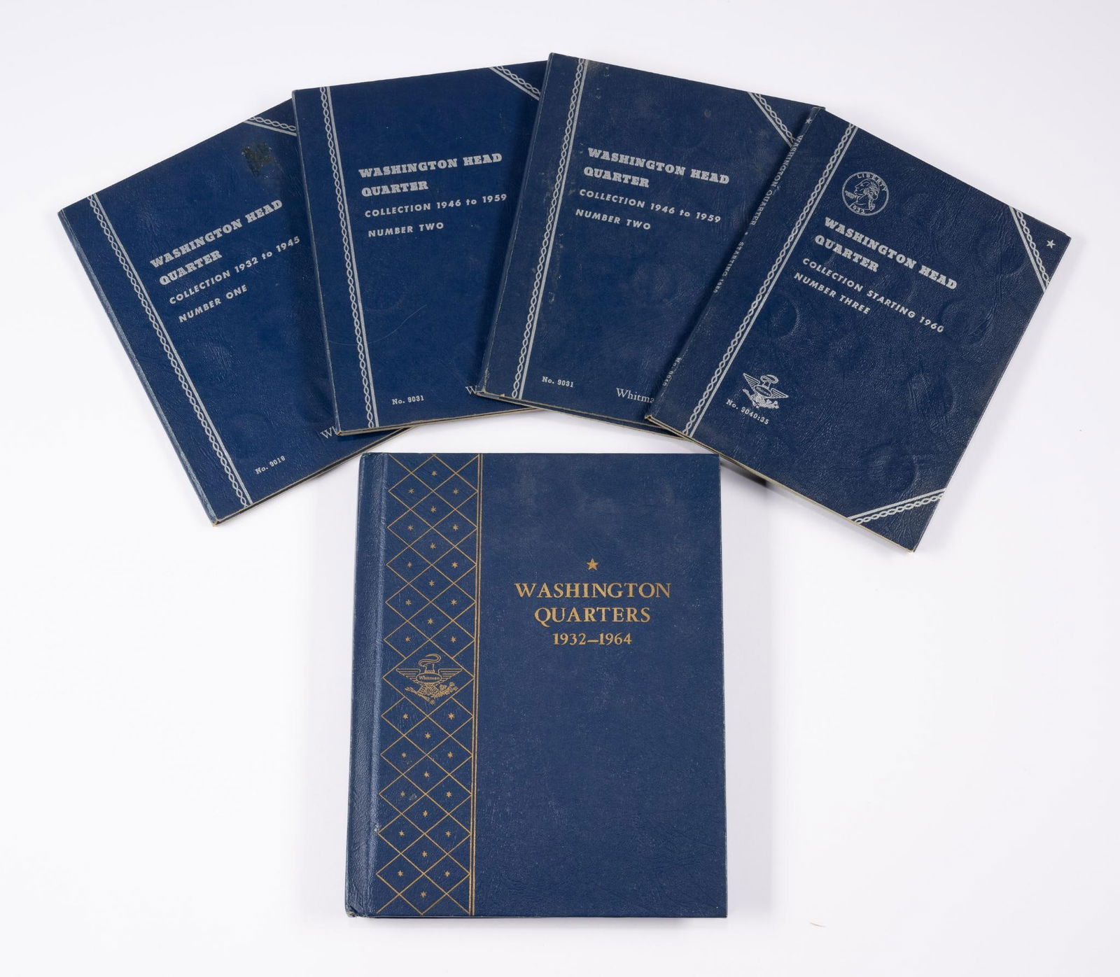 Five Books Washington Silver Quarters (1 of 9)