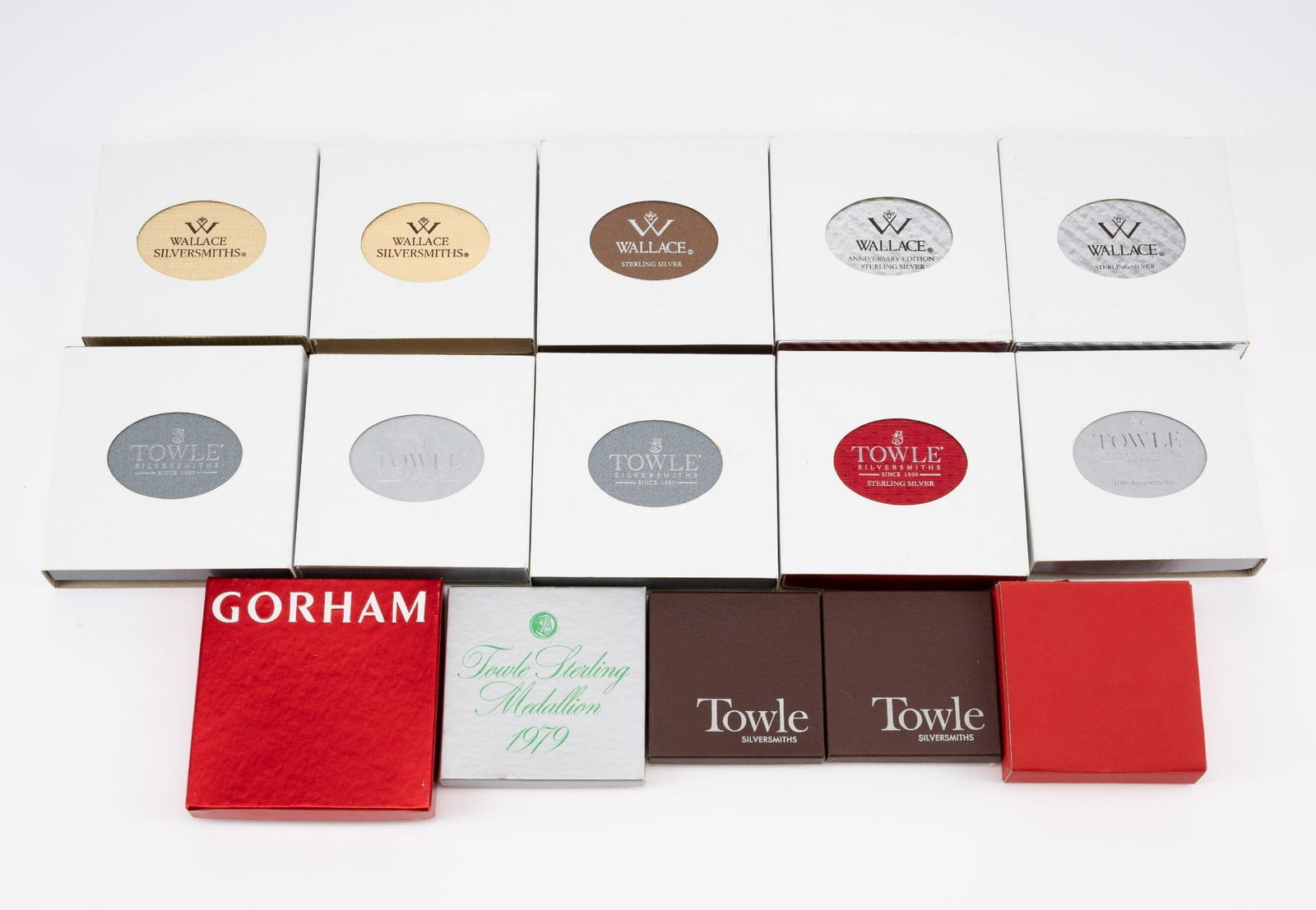 15 Towle & Wallace Sterling Silver Ornaments (1 of 4)