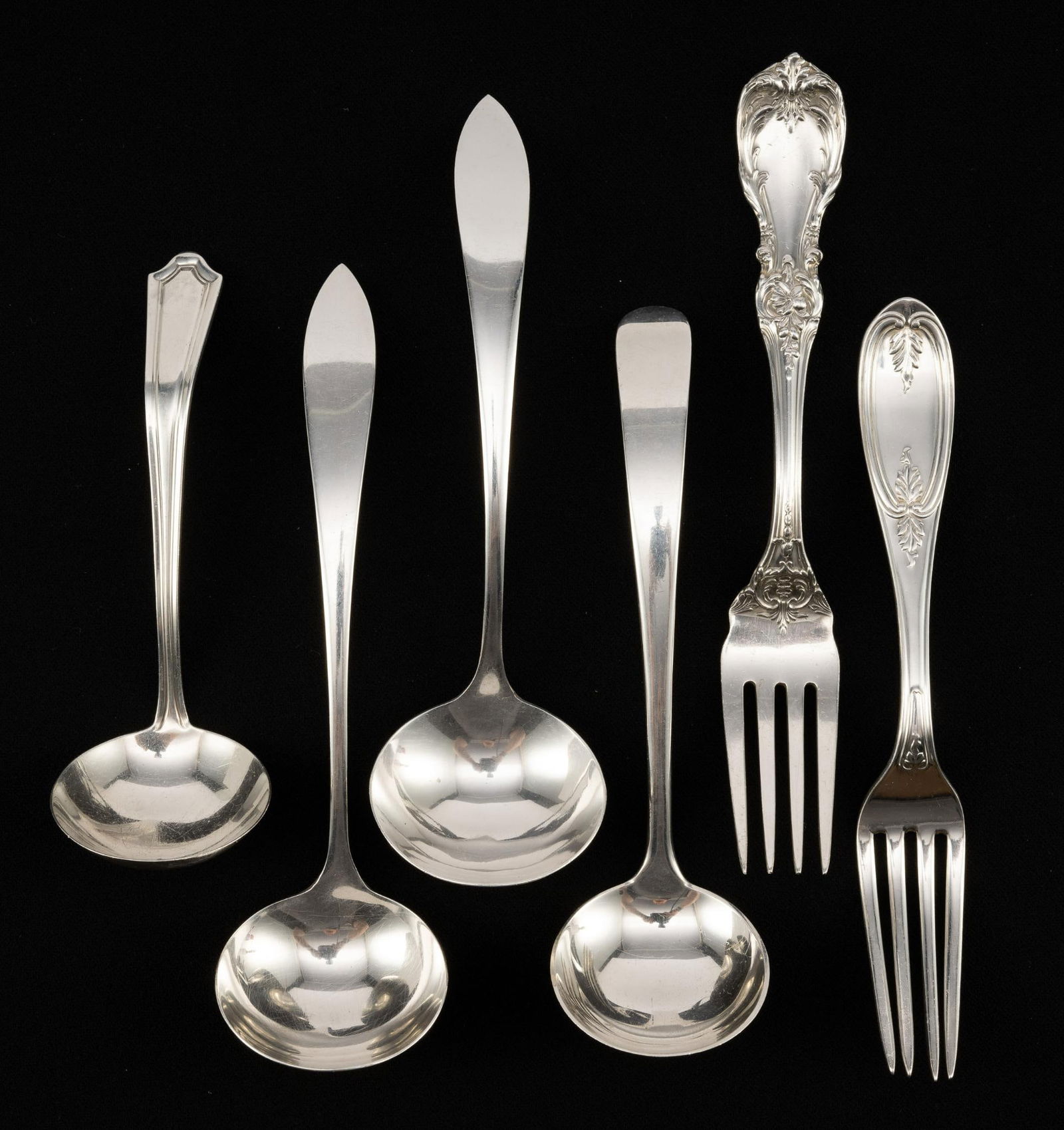 6 Pcs. Sterling Silver Flatware (1 of 3)