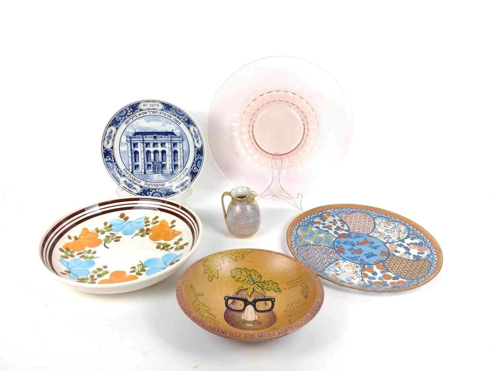 6 Pcs Glass and Ceramics (1 of 8)