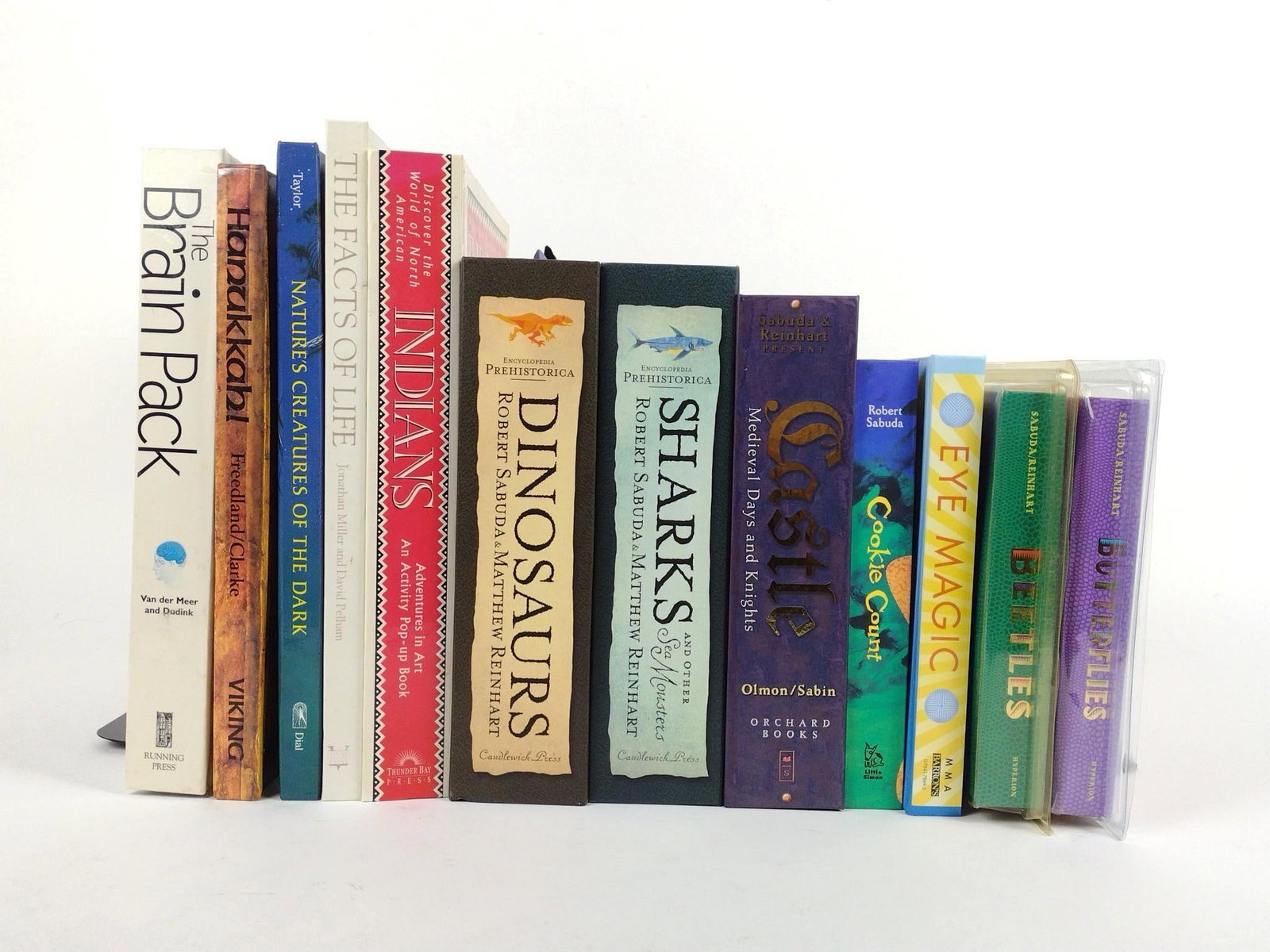 12 Pop Up Books incl Castles: Also includes sharks, dinosaurs, and more!
