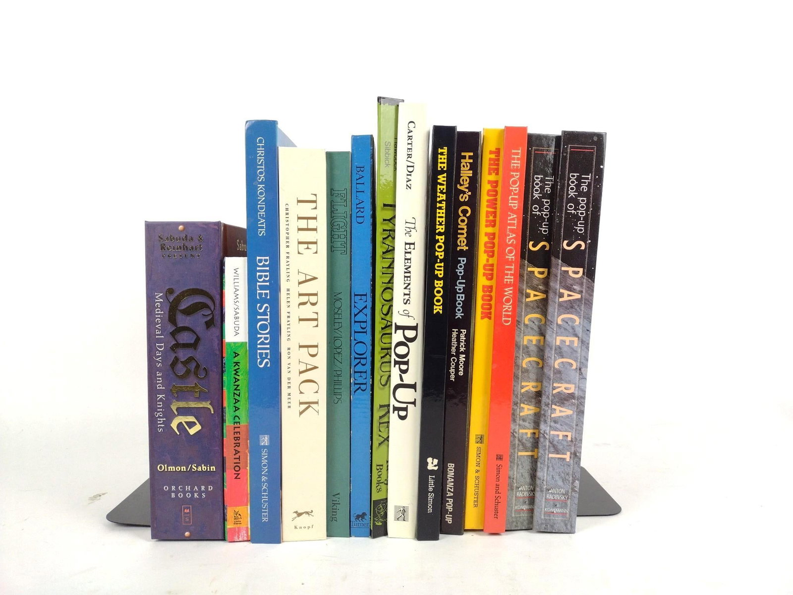 14 Pop Up Books incl Space: Also includes Bible Stories, Fine Art, and more.