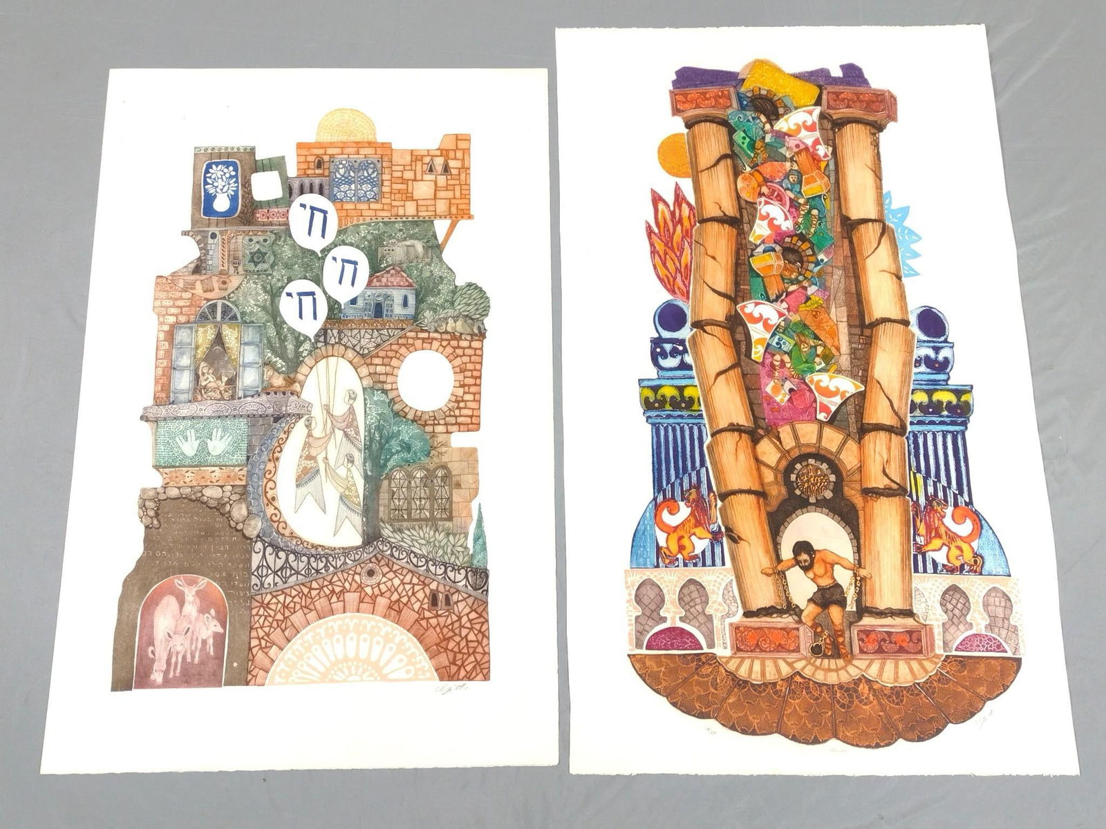 2 Amram Ebgi Ltd Ed Prints incl "Samson" (1 of 6)