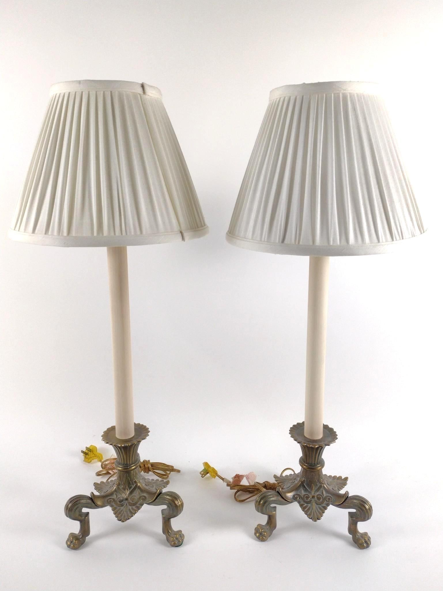 2 Brass Table Lamps (1 of 2)