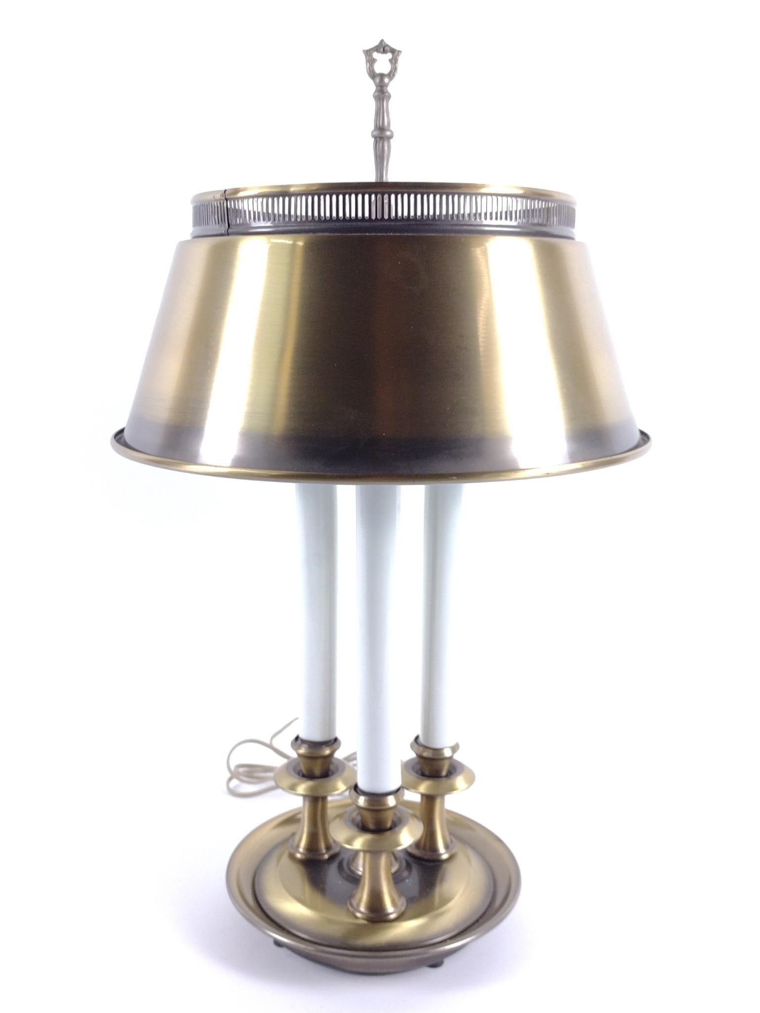 Vintage Brass 3-Light Table Lamp (1 of 2)