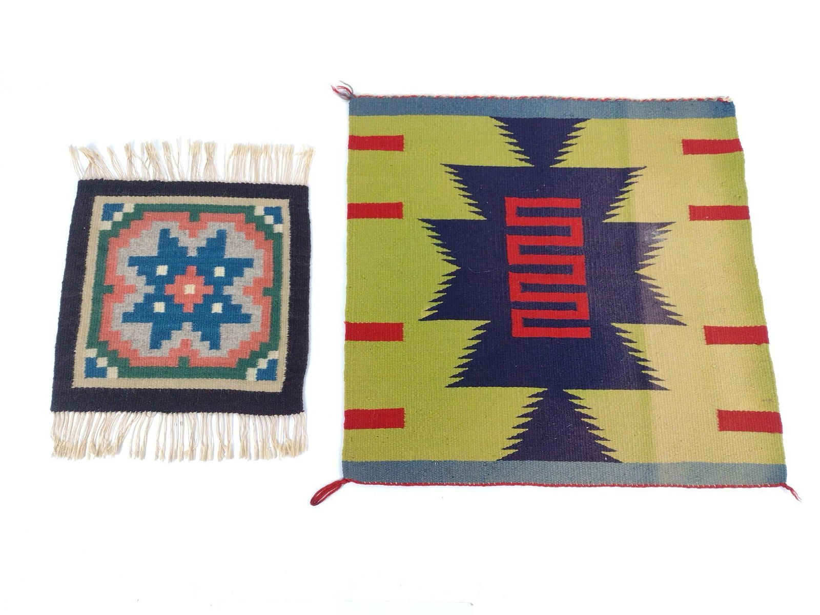 2 Small Navajo Accent Rugs (1 of 5)