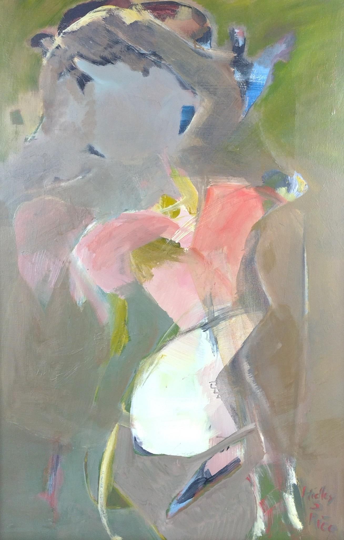 Charles Li Hidley / Louise Rice Jr. "Tropisms 1178" Painting (1 of 5)