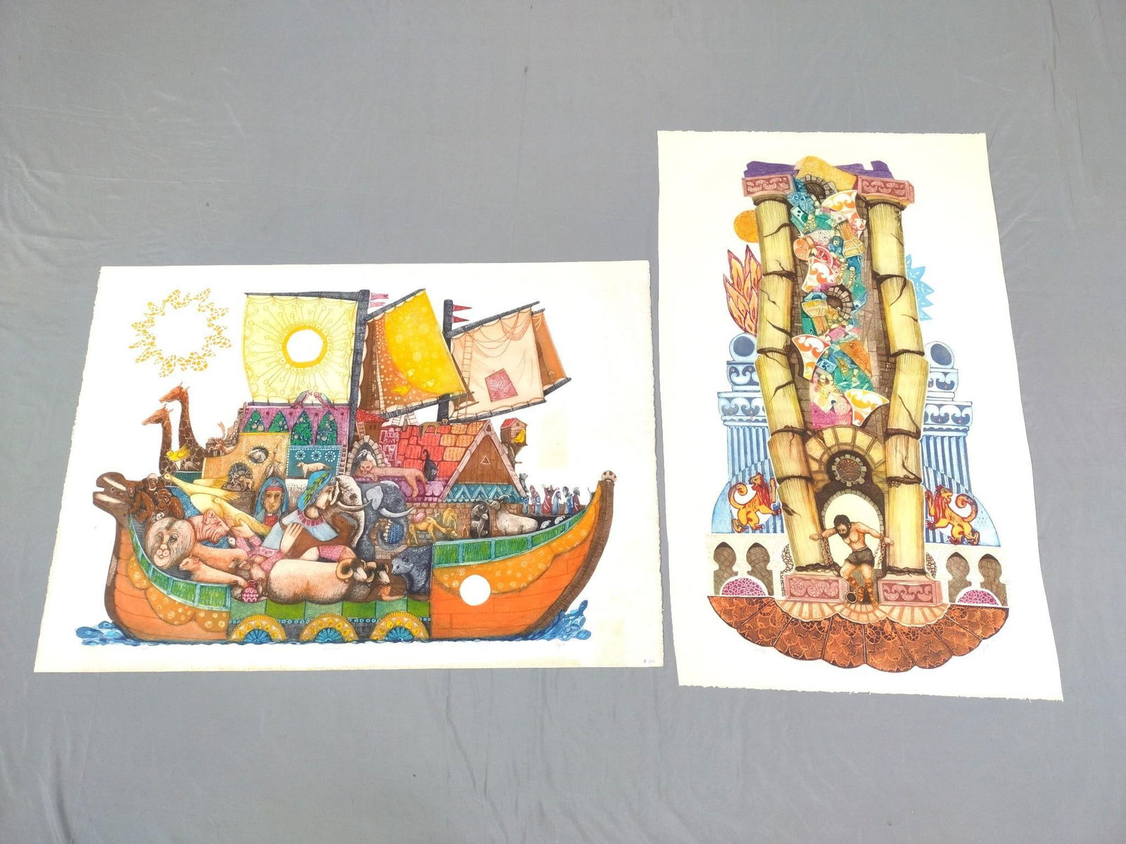 2 Amram Ebgi Ltd Ed Prints incl "The Ark" (1 of 6)