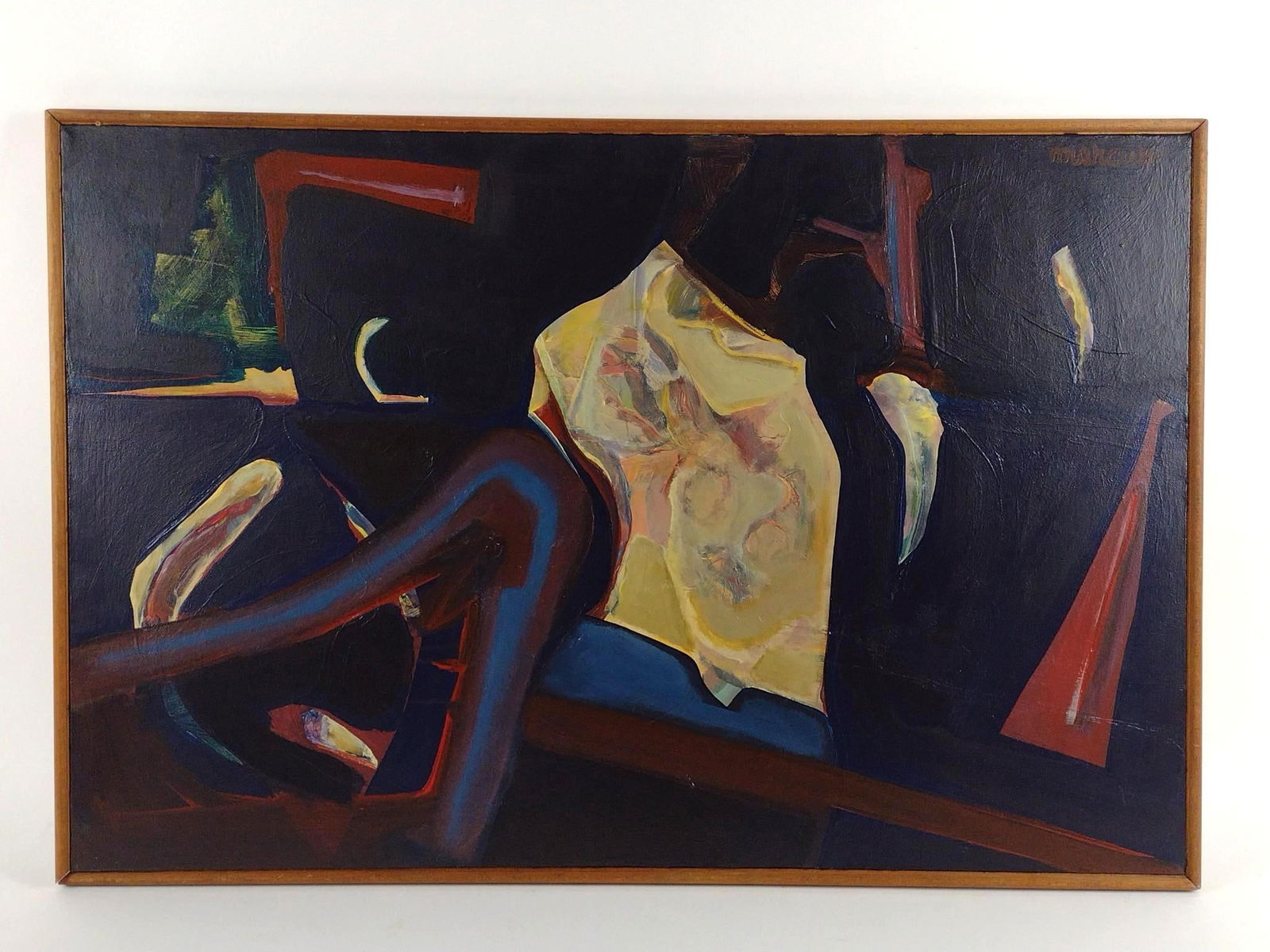 David Marcus "The Time / Light Constraint" Painting (1 of 4)