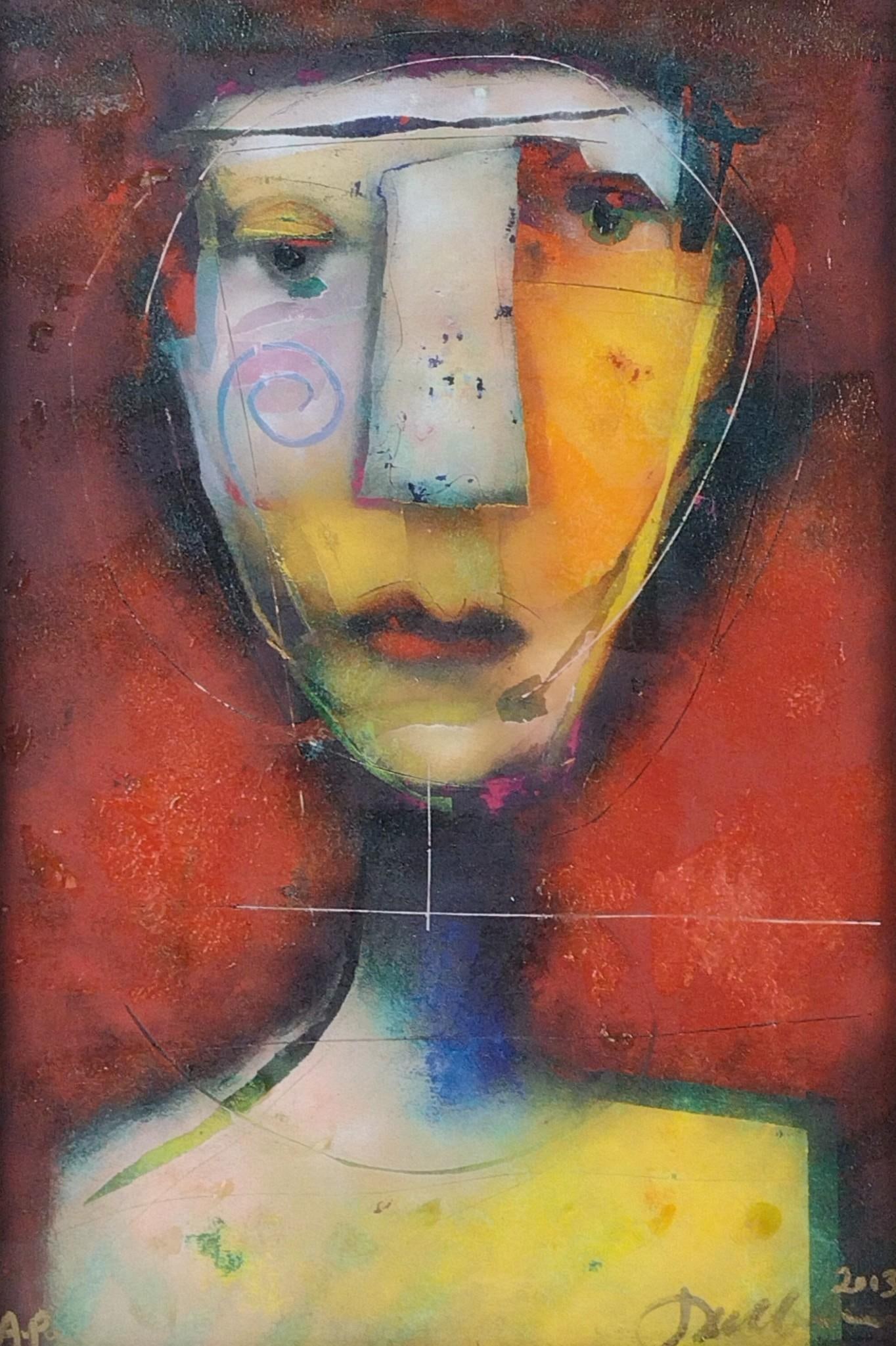 Terri Hallman Abstract Portrait Artist Proof Print (1 of 7)