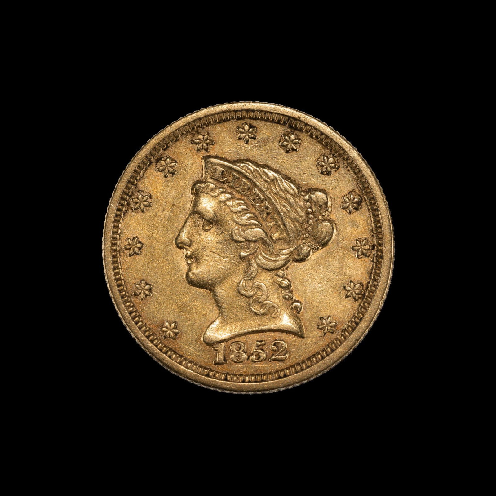 1852 $2.50 Dollar Gold Coin (1 of 2)