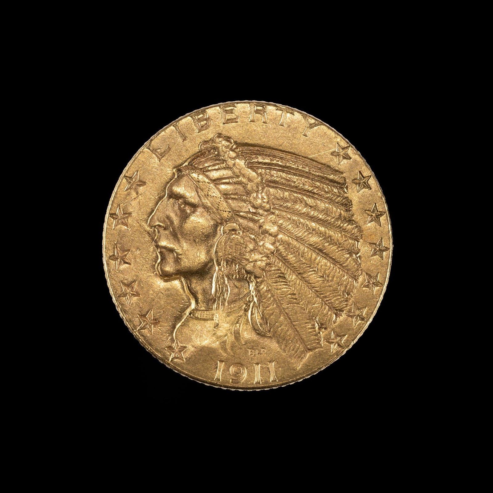 1911 $5 Indian Gold Coin (1 of 2)