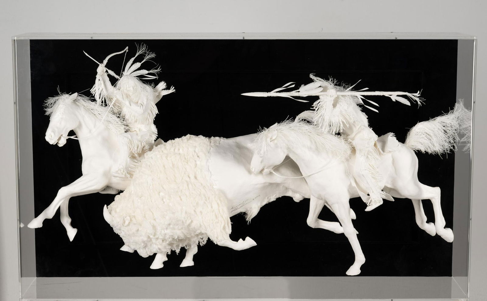 Allen Eckman "Survivor" Cast Paper Sculpture (1 of 7)