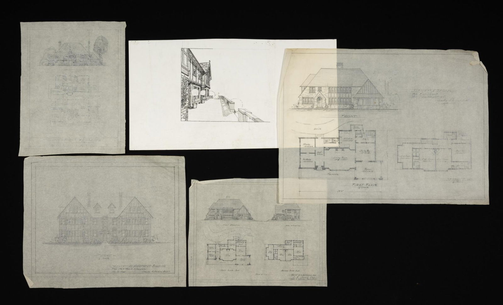 9 Charles Parker (1885-1961) Architectural Drawings (1 of 4)