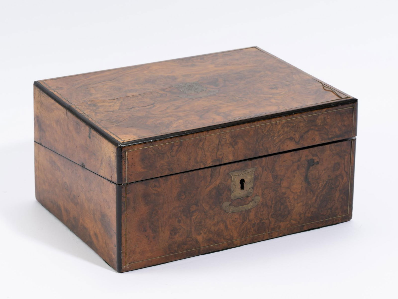 Antique English Traveling Lap Desk (1 of 8)