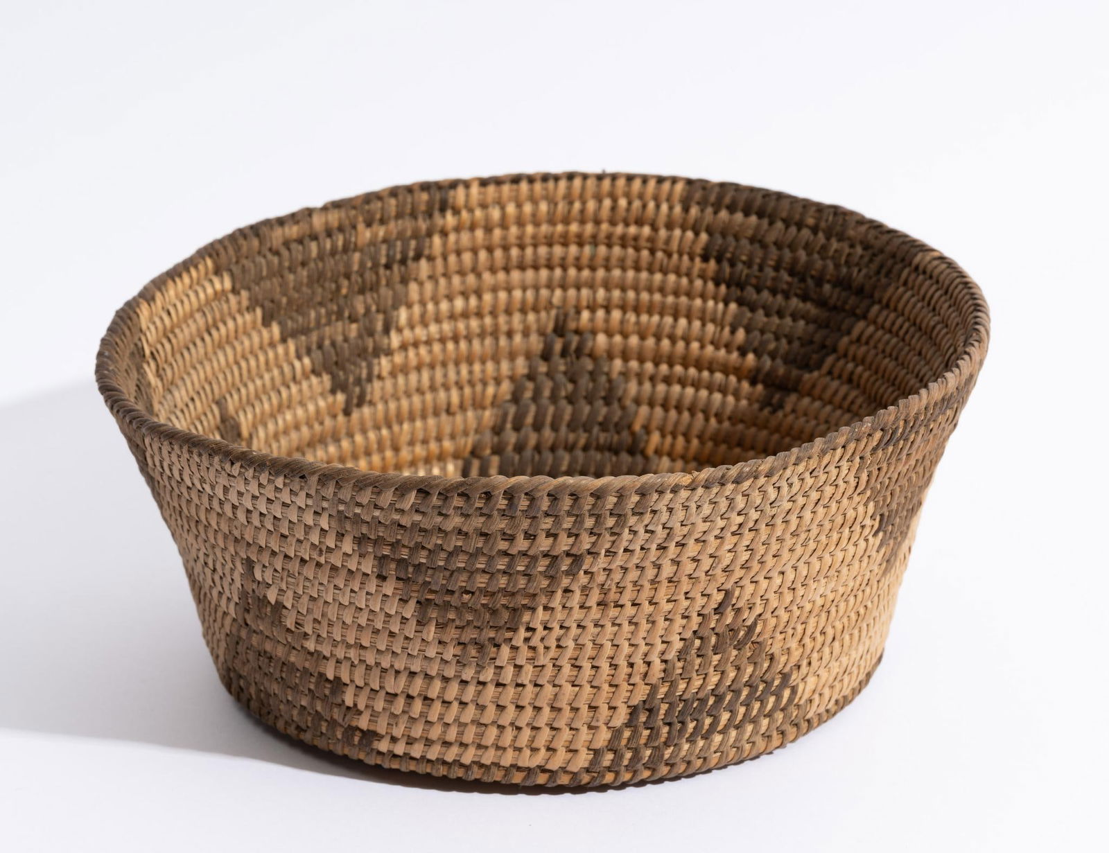 Navajo Basket w/ Mountain Pattern (1 of 3)