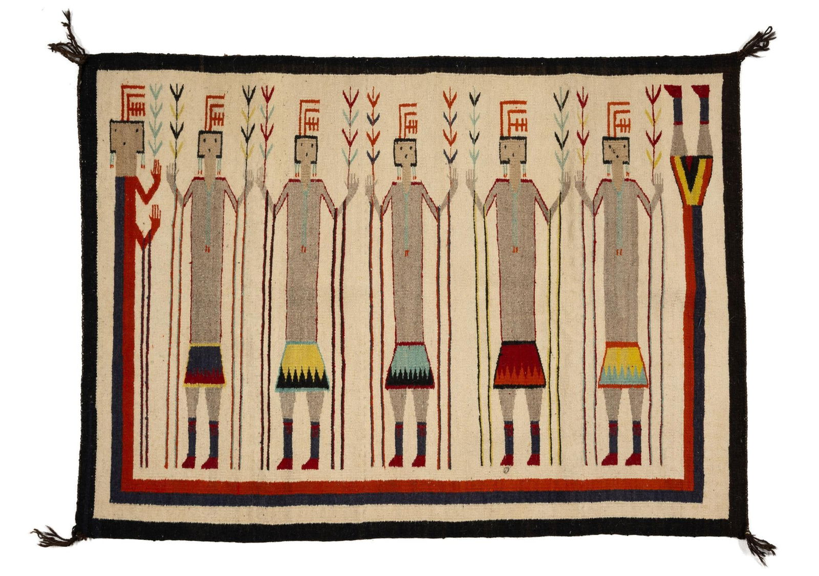 Navajo Yei Rug (1 of 3)
