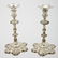 204: Pair of Georgian John Priest Sterling Candlesticks - 2