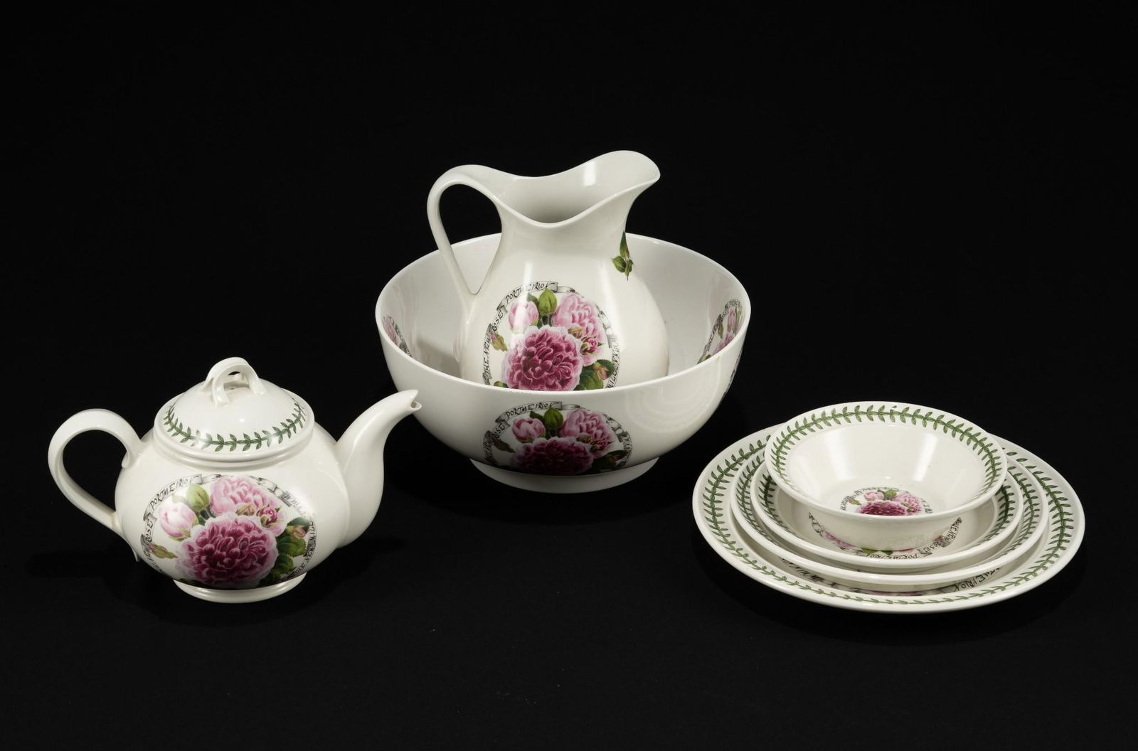 7 Pcs Portmeirion Rose by Susan Williams-Ellis (1 of 5)