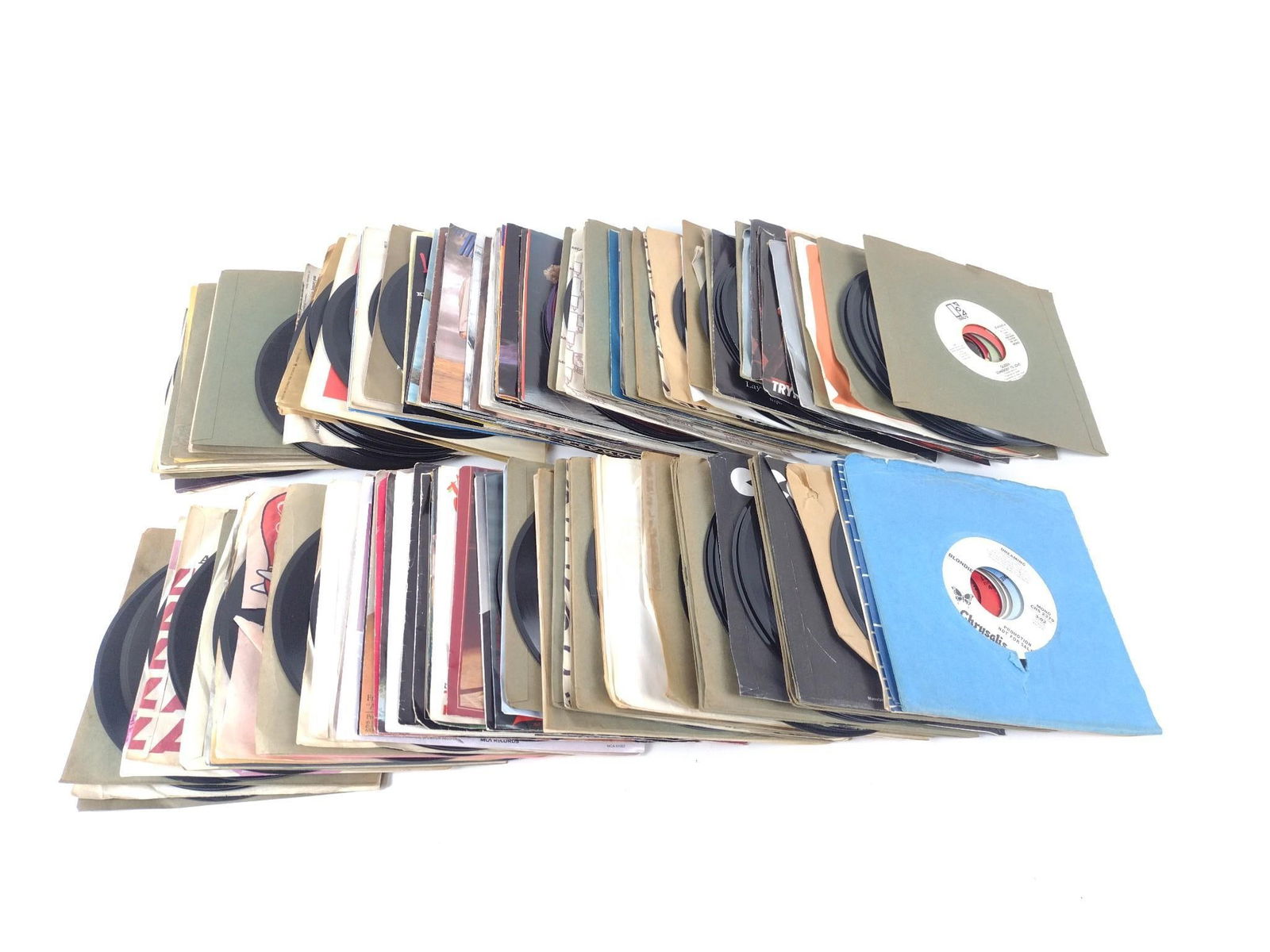 Approx. 80 Classic Rock 45s incl. Simon & Garfunkel (1 of 3)