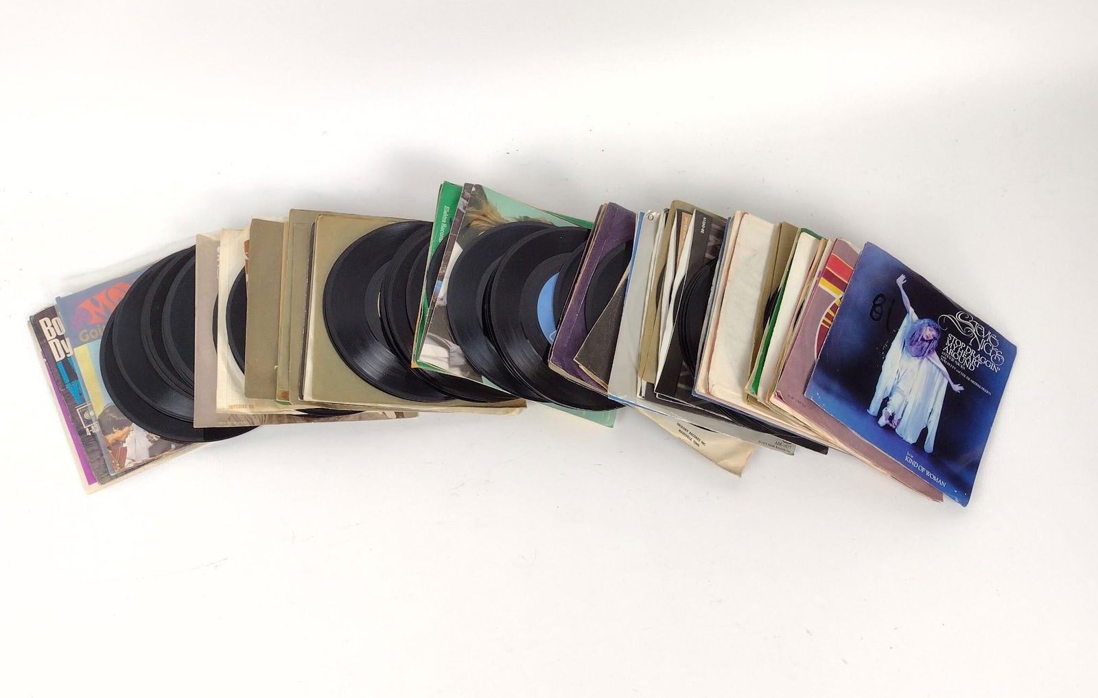 Approx. 95 - 45 Records incl Santana (1 of 13)