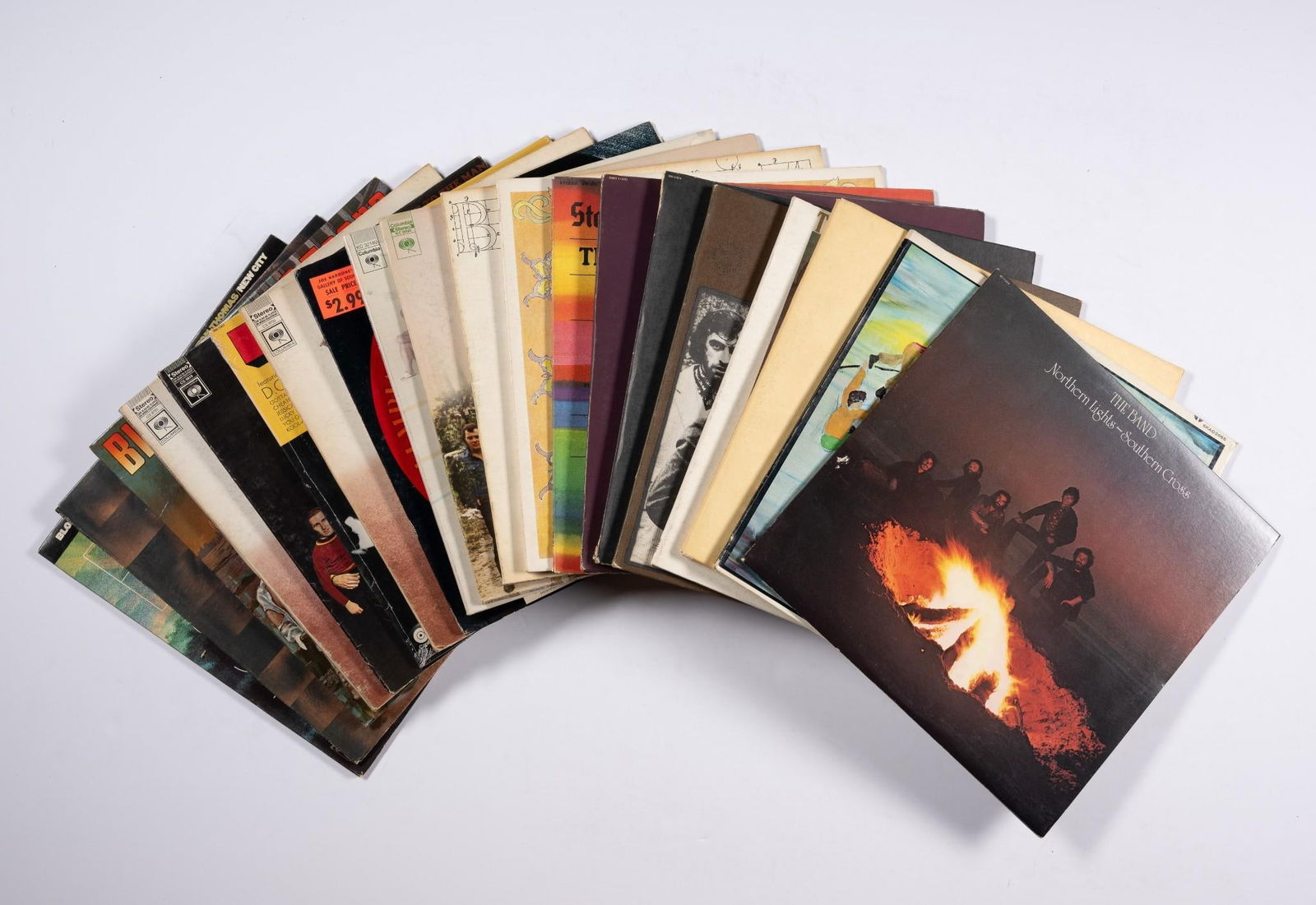 20 Records incl The Band + Blood, Sweat and Tears (1 of 5)