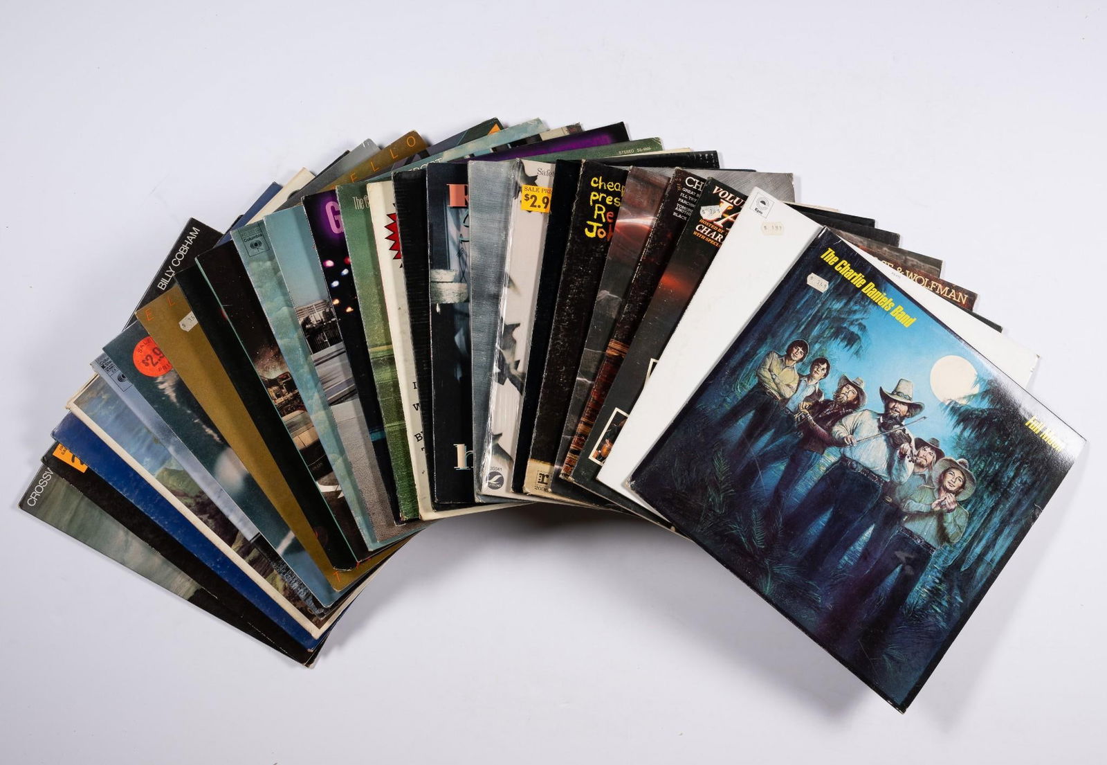 25 Records incl The Charlie Daniels Band (1 of 6)