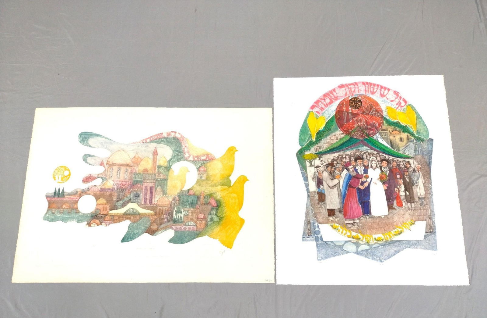 2 Amram Ebgi Ltd Ed Prints incl "Chupah" (1 of 6)