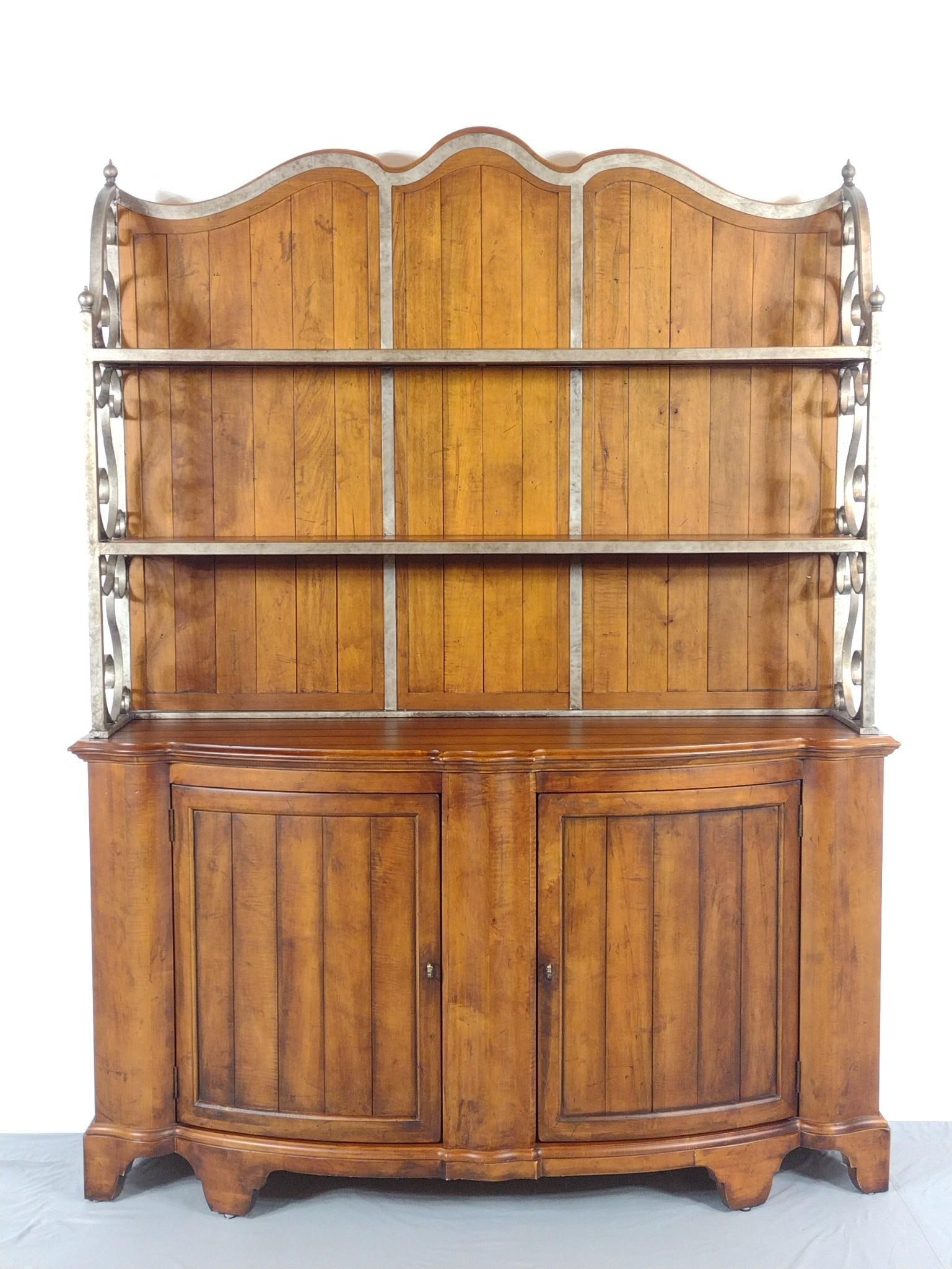 Century Furniture Somerset Credenza: NOT ELIGIBLE FOR IN-HOUSE SHIPPING. 2 Parts. 66" wide X 20" deep X 87" high.