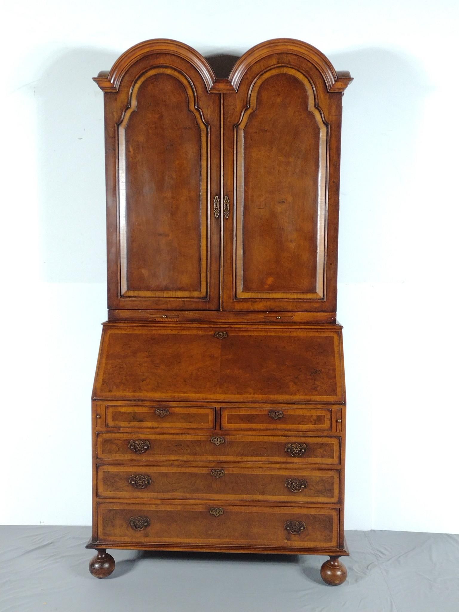 Reproduction Queen Anne Secretary Desk (1 of 8)