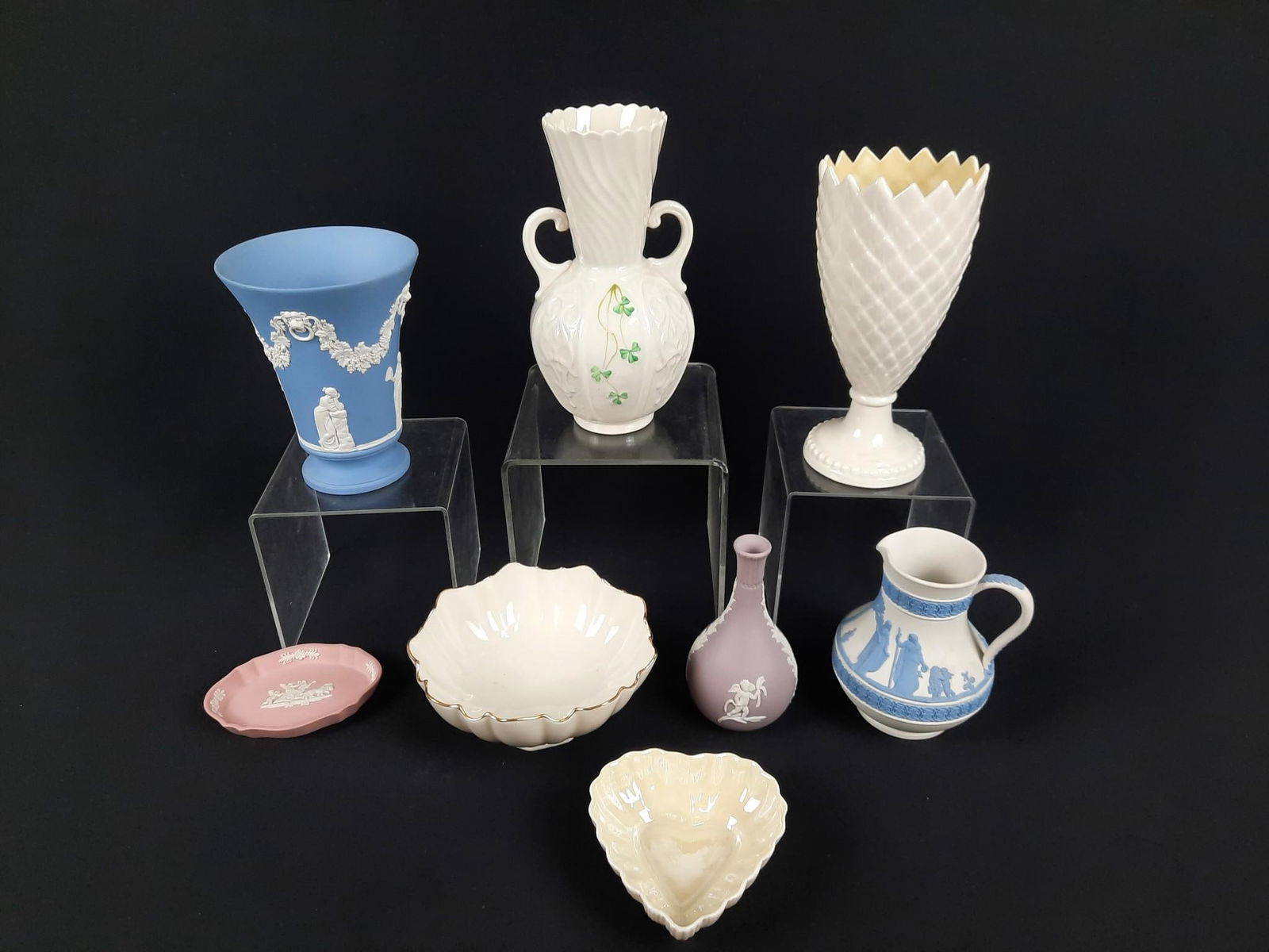 8 Ceramics incl Belleek (1 of 3)