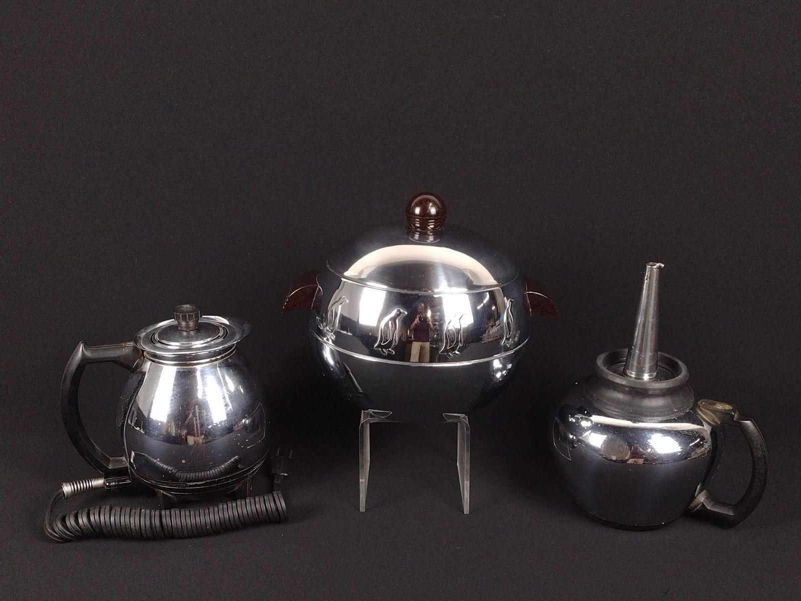 Sunbeam 2 Part Coffee Maker and Westbend Penguin Ice Bucket (1 of 4)