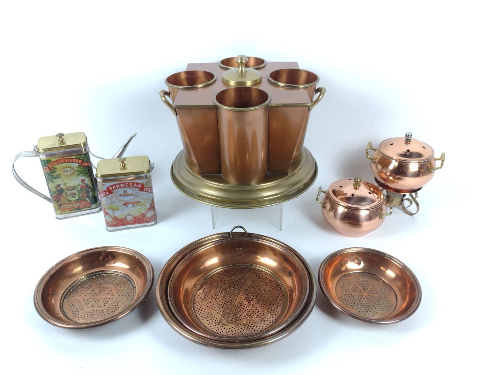 9 Pcs Kitchenalia incl Copper (1 of 7)