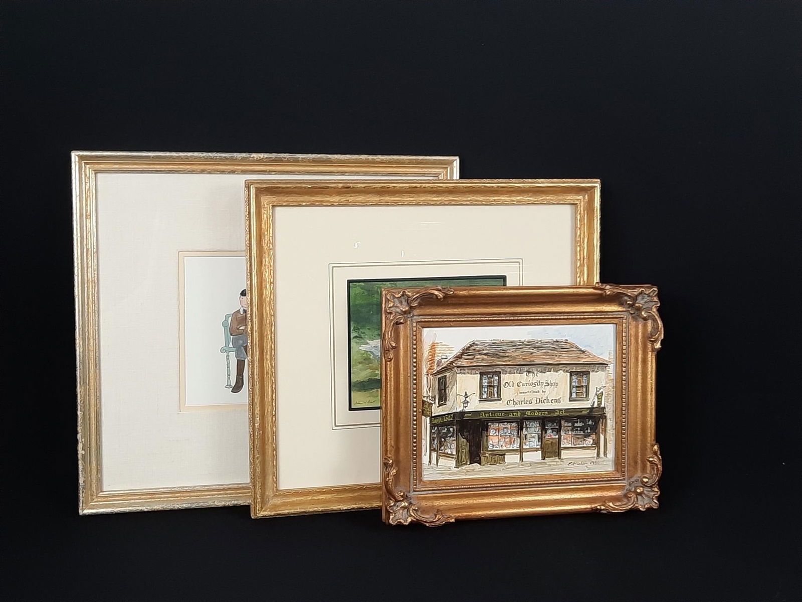 3 Pcs Artwork incl Elizabeth Picton (1 of 8)