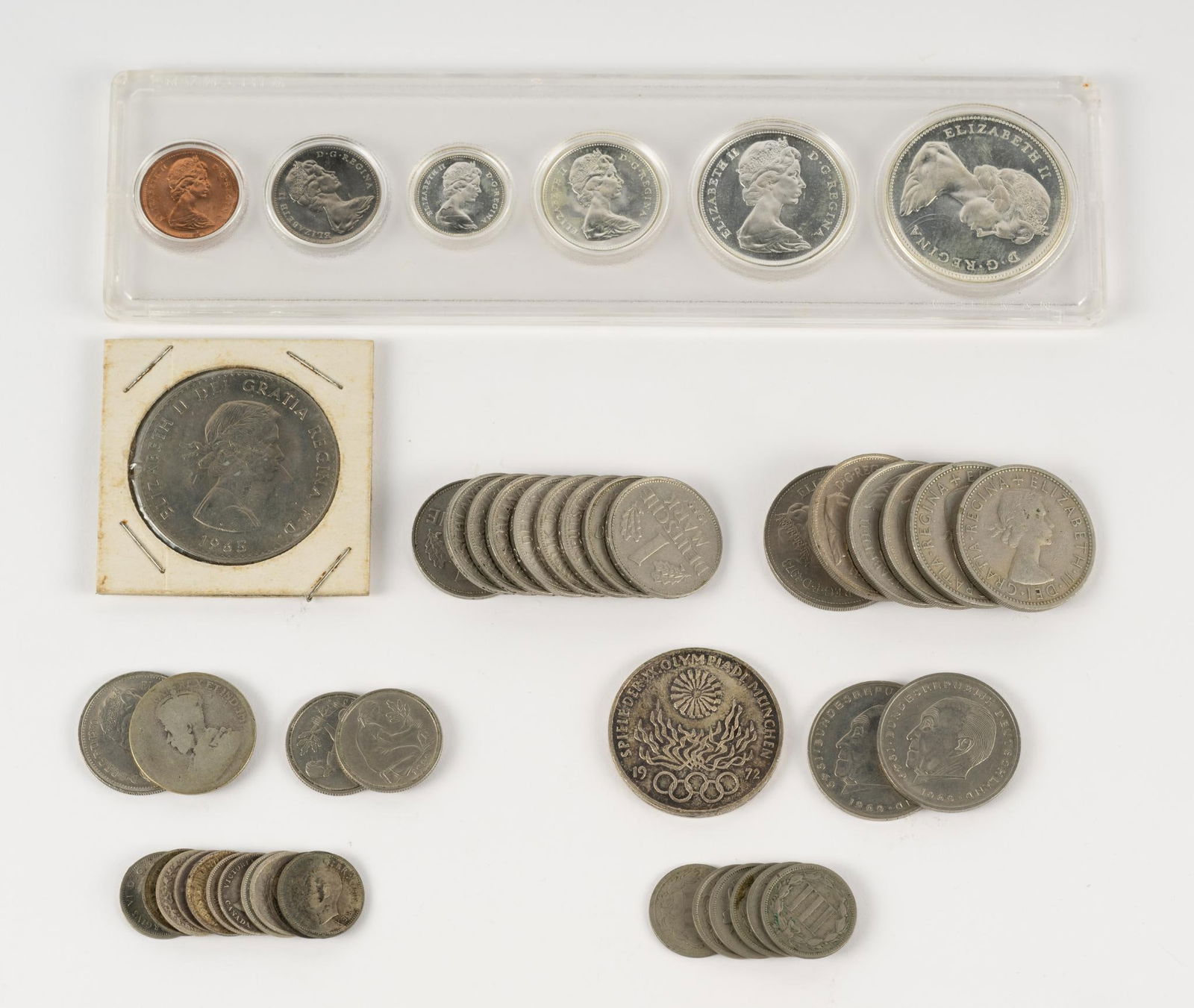 Miscellaneous World Silver and Non-silver Coins (1 of 4)