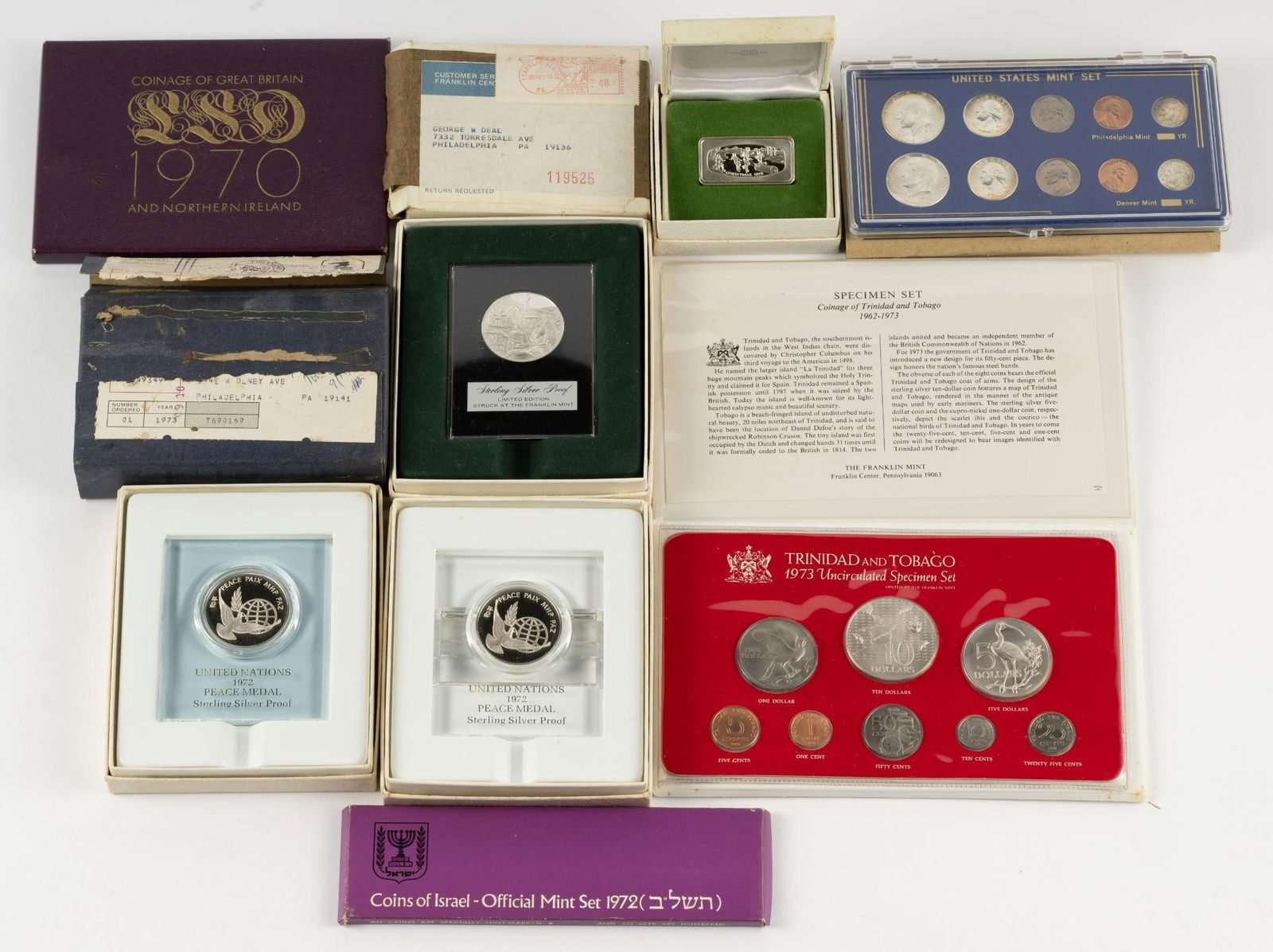 Various Sets Medallions Mostly Silver (1 of 10)