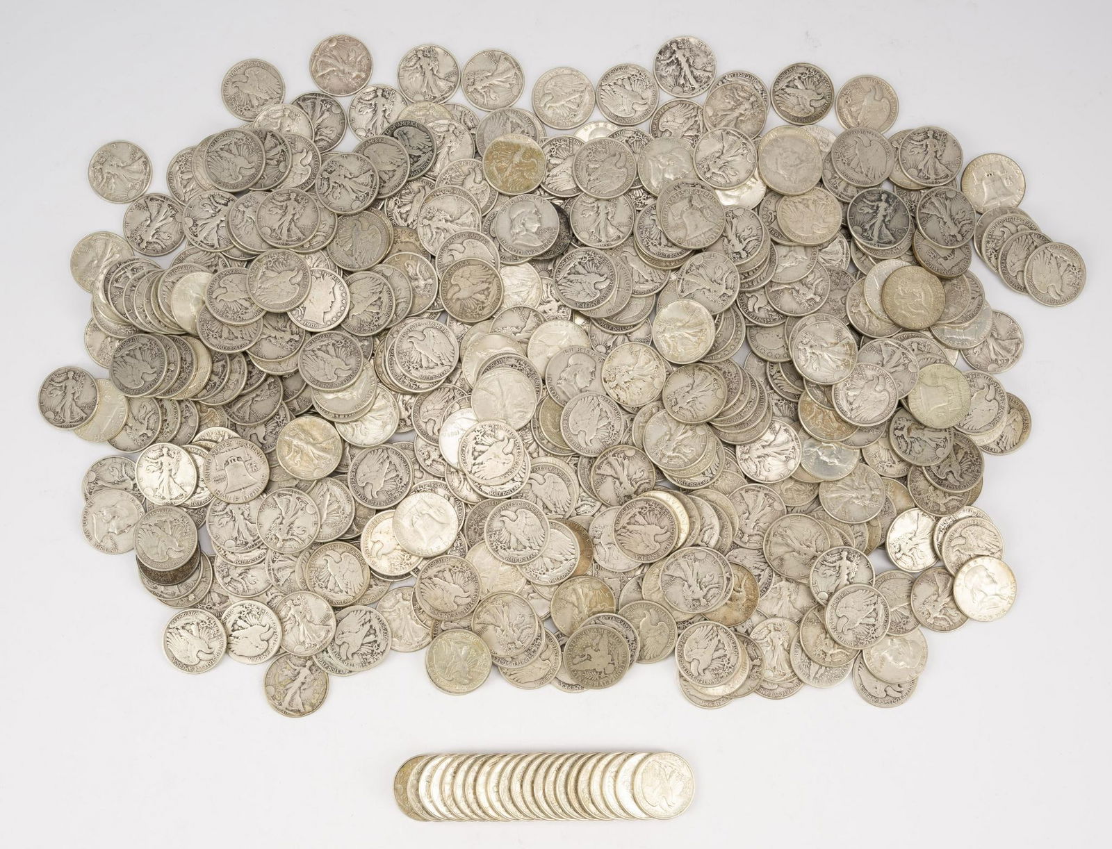 499 Silver Half Dollars (1 of 6)