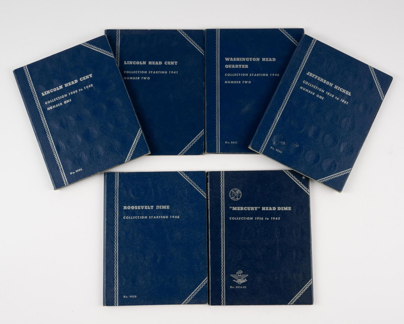 Silver Quarters, Dimes, Lincoln Cents Coin Books (1 of 4)