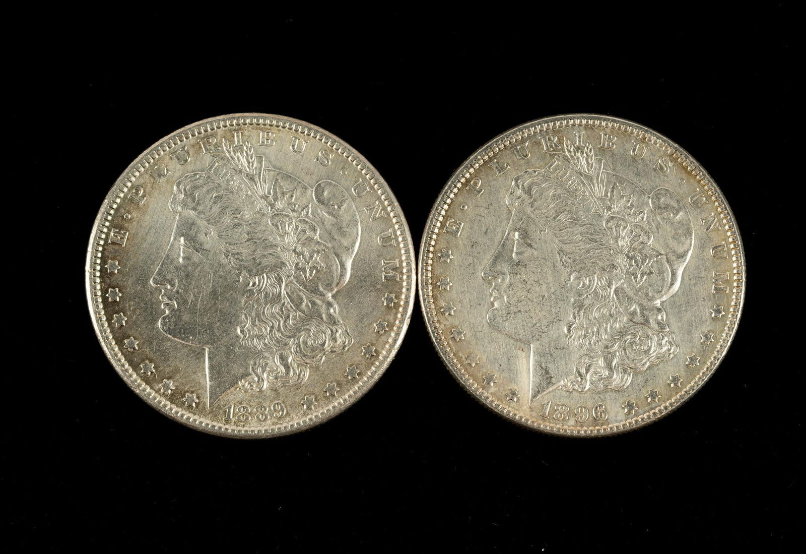 2 Morgan Silver Dollars (1 of 2)