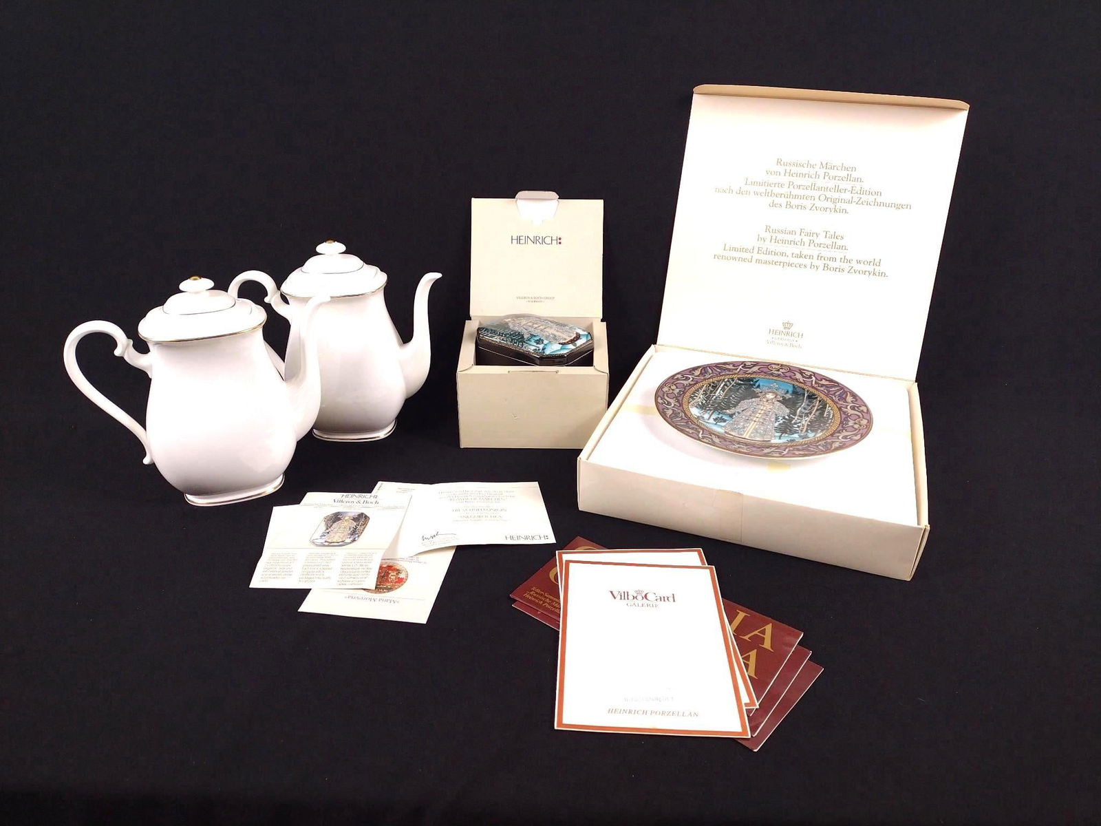 4 Pcs Ceramics incl Heinrich (1 of 7)