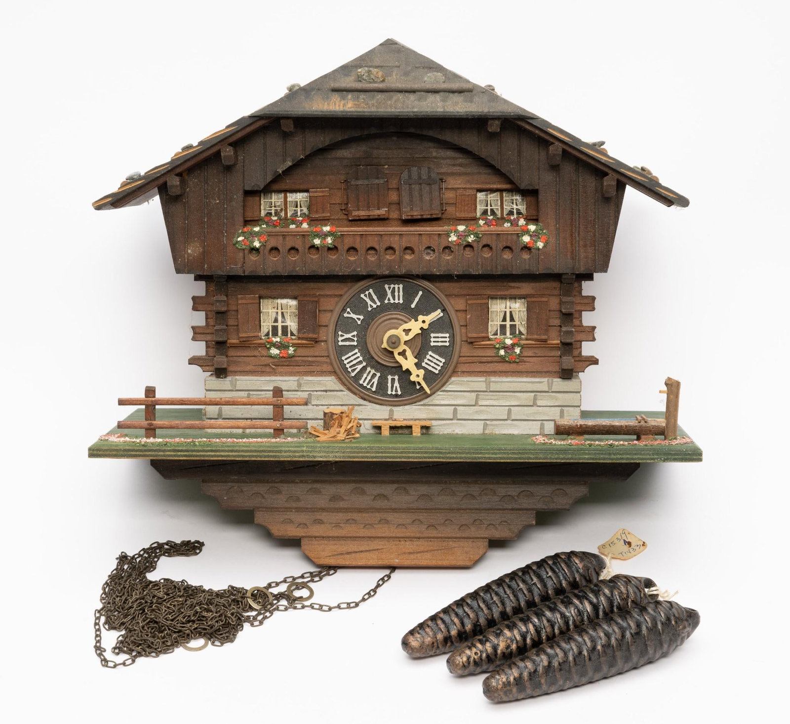 Cuendet Swiss Musical Movement Cuckoo Clock (1 of 4)