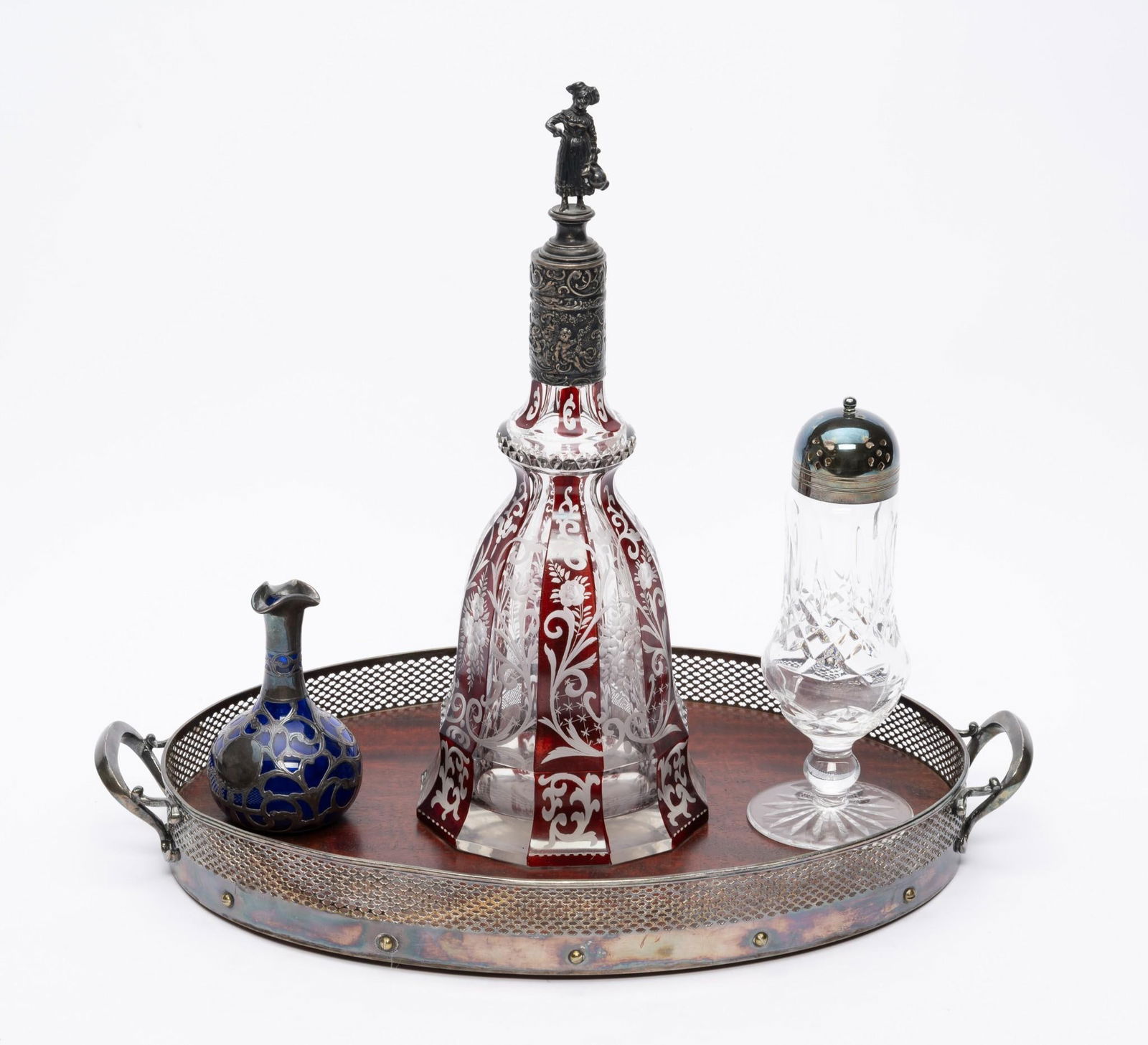 4 Objects incl Decanter & Waterford (1 of 6)
