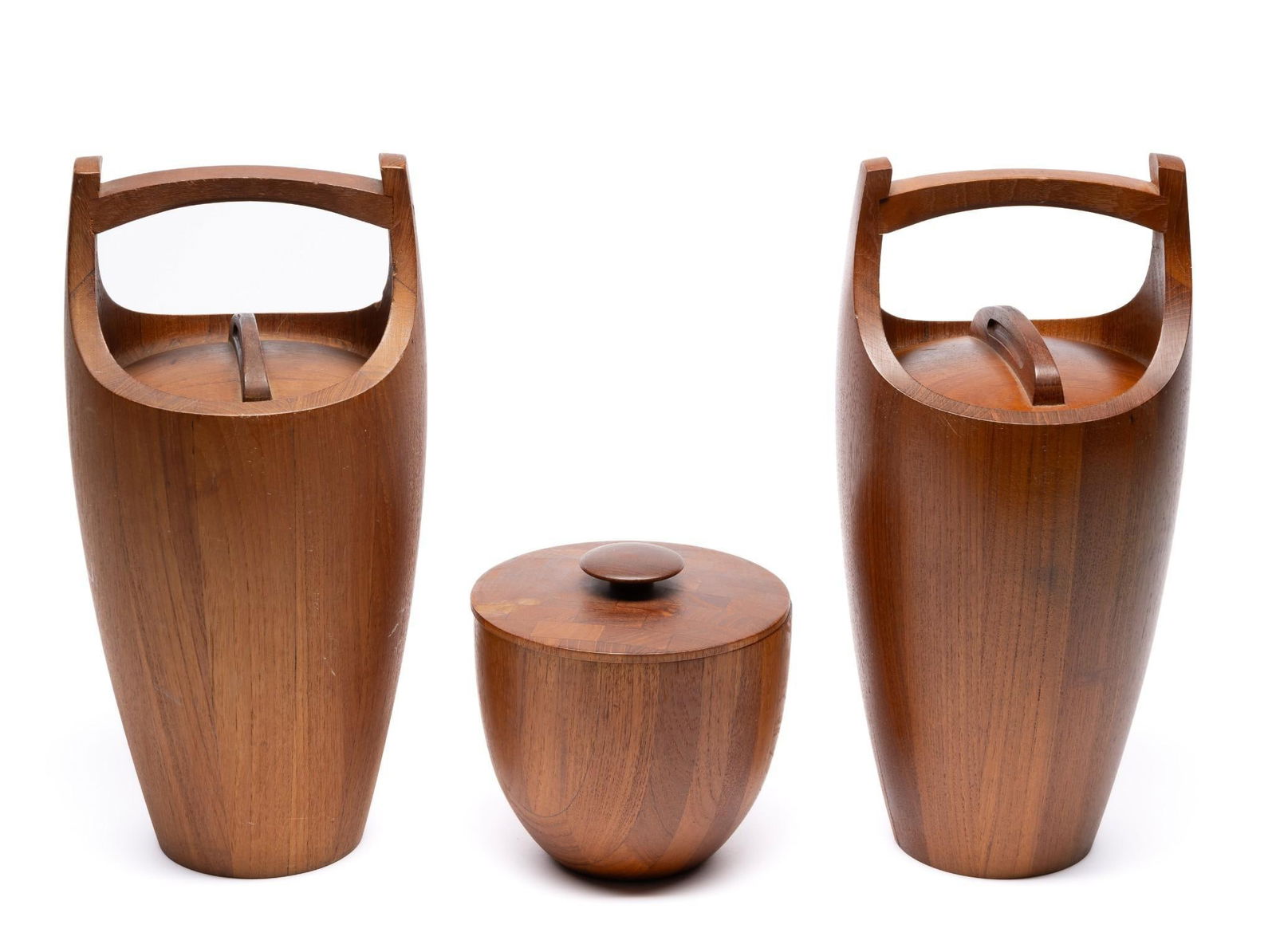 3 Teak Ice Buckets incl. Dansk (1 of 7)