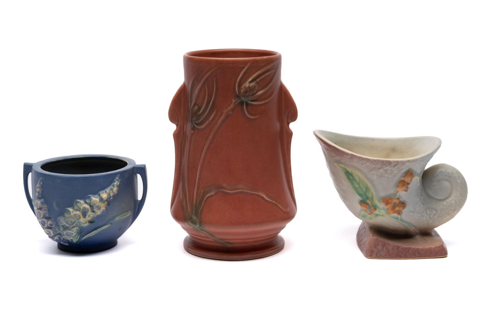 3 Roseville Vases (1 of 10)