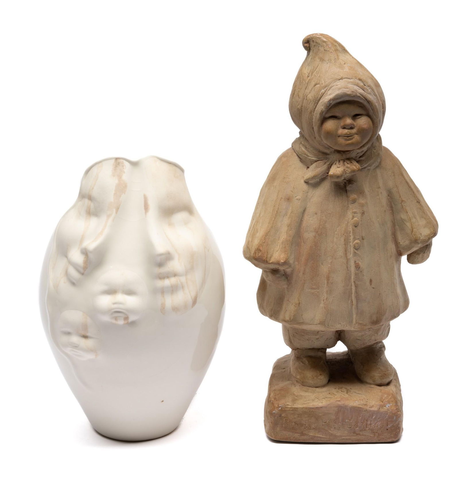 Figural Ceramic Vase & Sculpture (1 of 7)