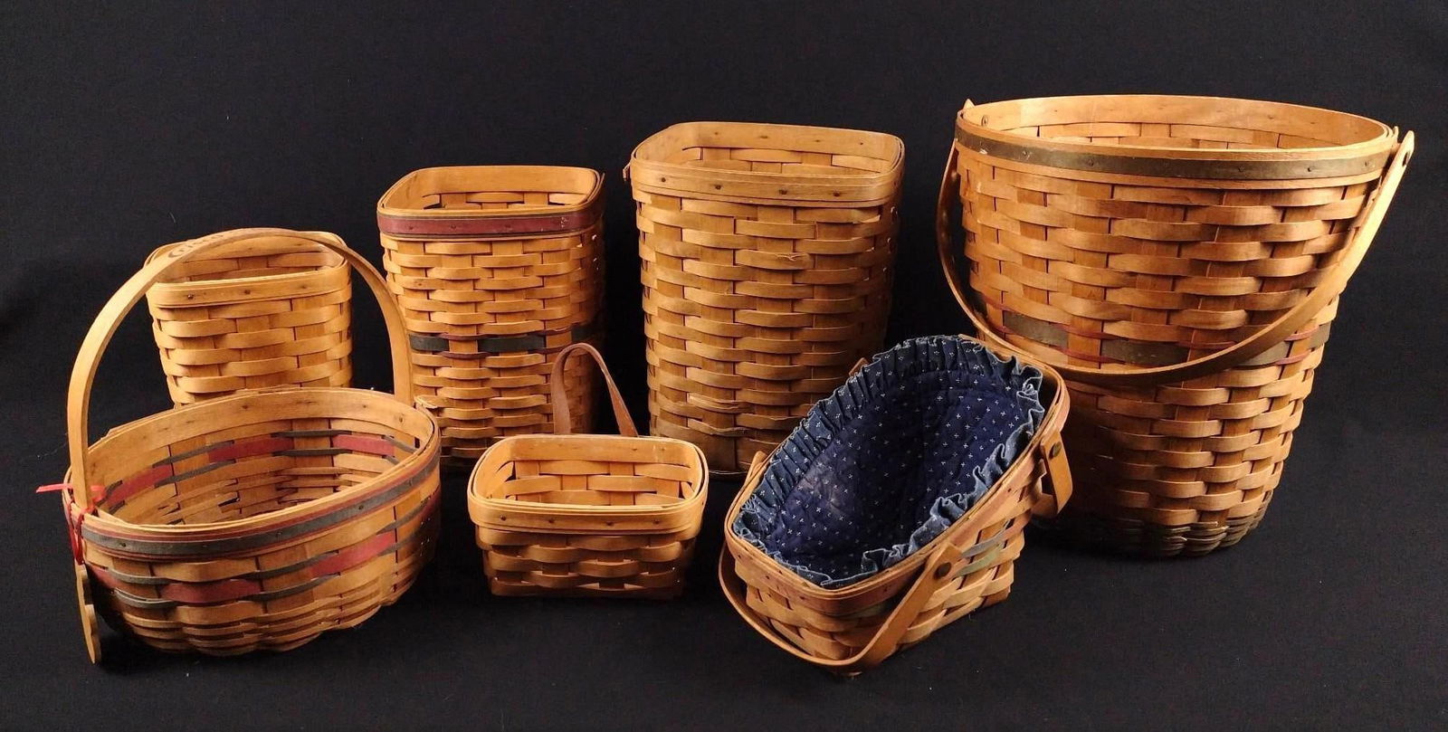7 Longaberger Baskets (1 of 7)