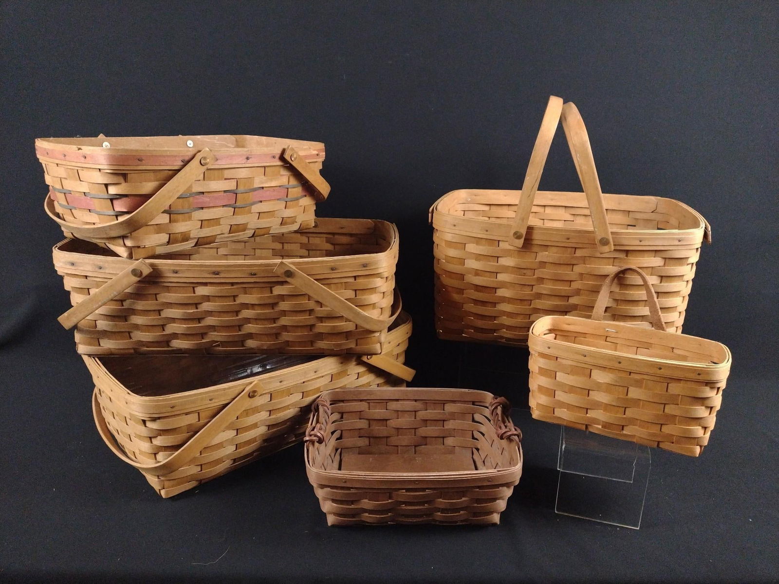 6 Longaberger Baskets (1 of 2)